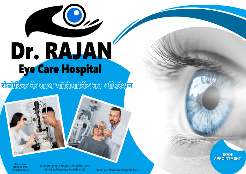 रोबोटिक के साथ मोतियाबिंद का ऑपरेशन