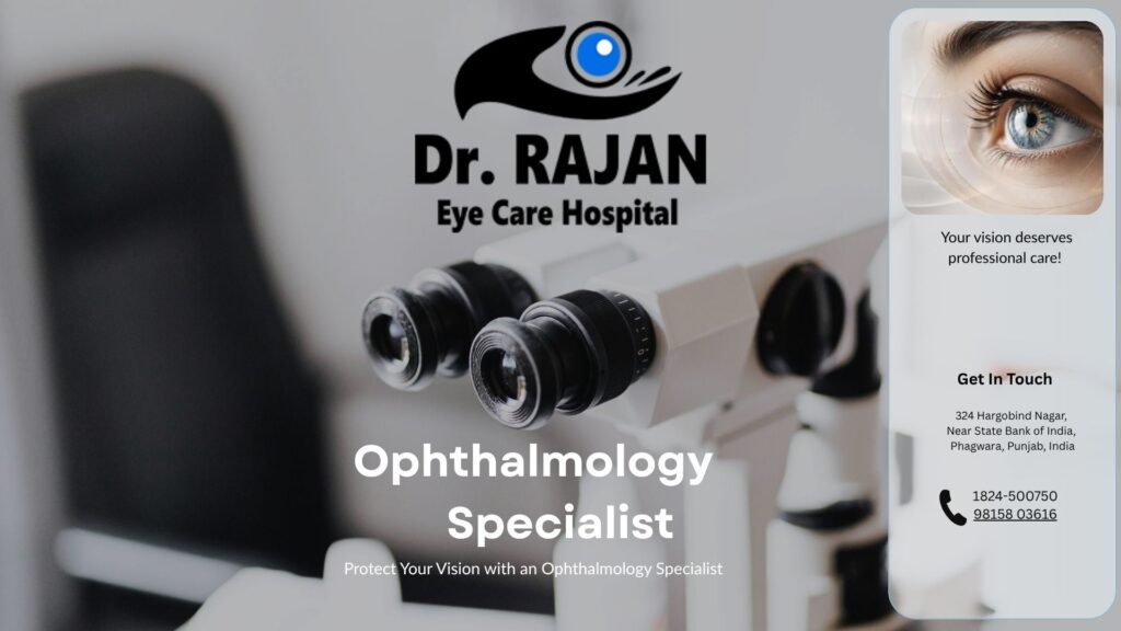 ophthalmology specialist